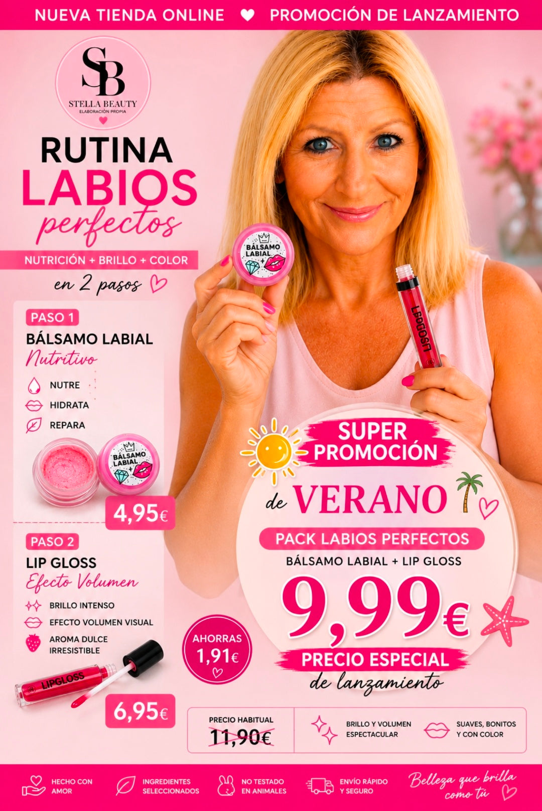 💄💋 Pack Labios Perfectos Verano | Labios Hidratados y Radiantes